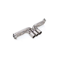 Tubi Style (Titanium) Three-Pipe Center Muffler Delete for Porsche 997 GT3 | GT3RS